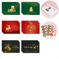 24-Piece Christmas Card Set