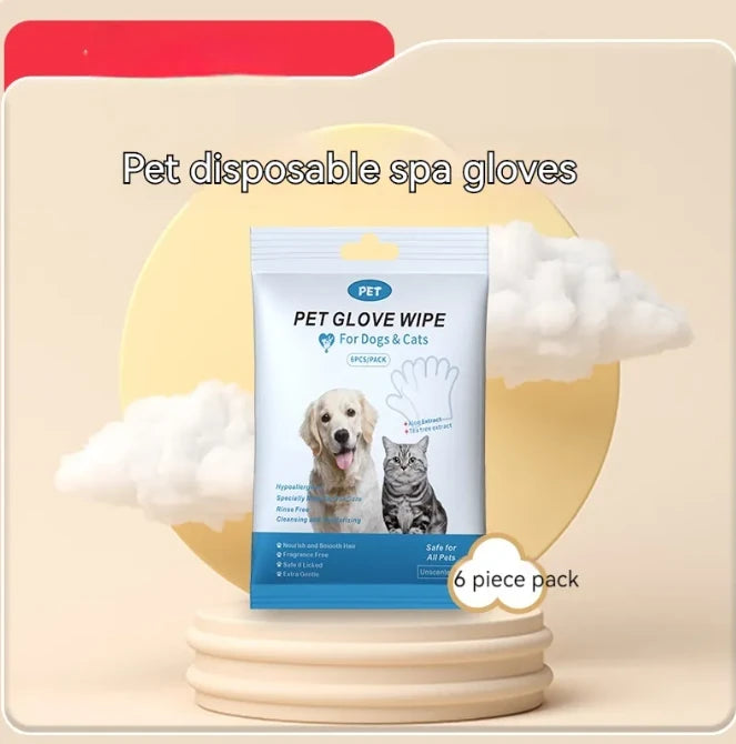 Pet Cleaning Gloves And Wipes