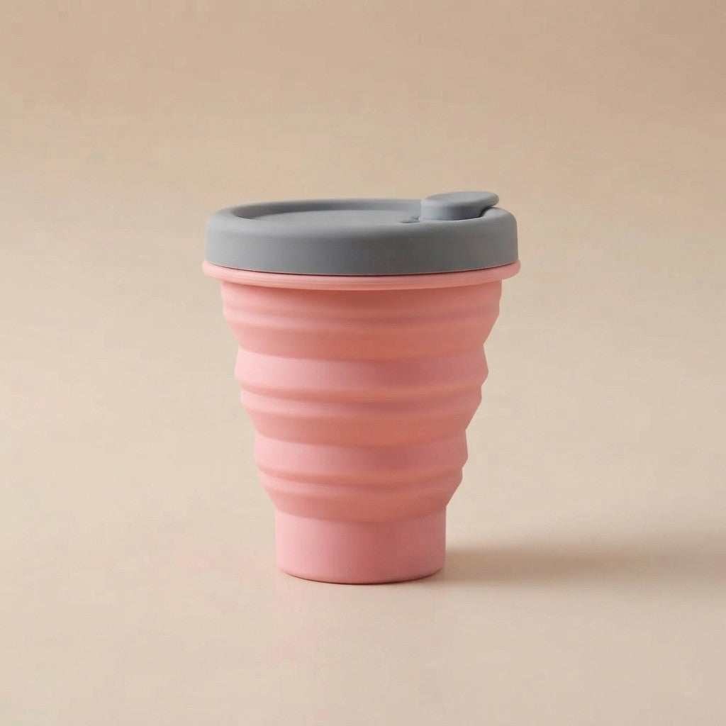 Silicone Collapsible Travel Coffee Cup